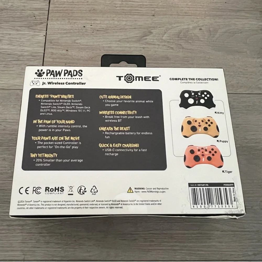 Nintendo Switch Steam Deck Windows 10|11 PC Wireless Controller New